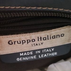 Gruppo Italiano Bags - Vintage Gruppo Italiano Italian leather handbag Gruppo Italiano Bags - Vintage Gruppo Italiano Italian leather handbag